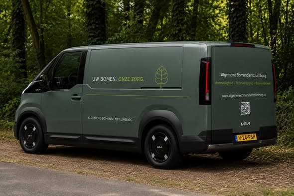 Onze eerste volledig elektrische bedrijfswagen, foto 1